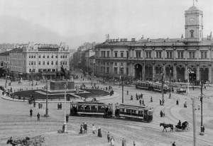 Знаменская площадь, Николаевский вокзал. 1910-1913 гг.